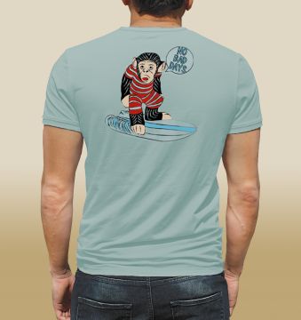 No Bad Days Surf Monkey Tee Shirt